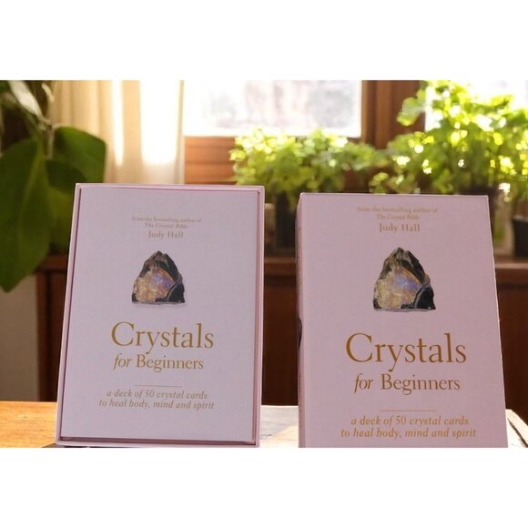 Crystals For Beginners Deck By Judy Hall 50 Cards To Heal Body Mind & Spirit New - Picture 4 of 11